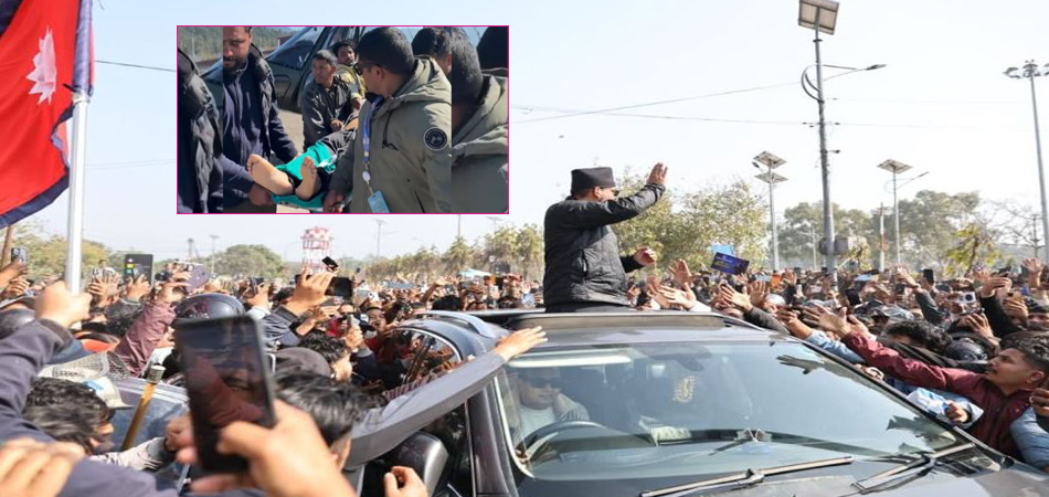 बालेनको चुनावी यात्रामा तनाव : सहयोगी ढले, भीडमा चोरीका घटनामा वृद्धि