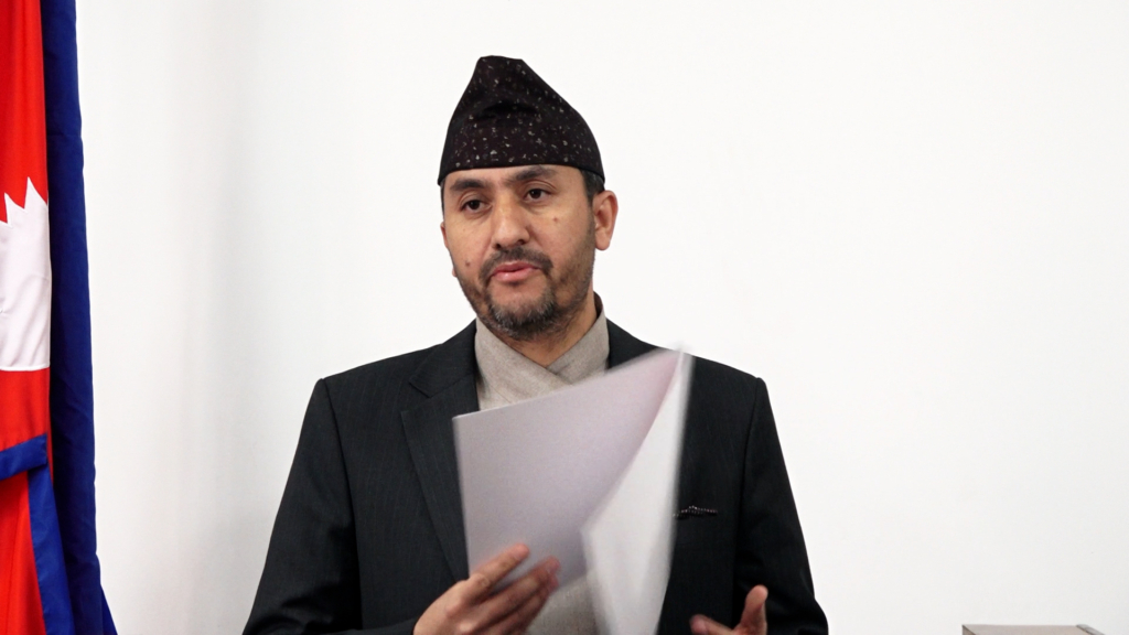 जेनजी सहिद परिवार कल्याणकारी समाजलाई अनुदान उपलब्ध गराउने