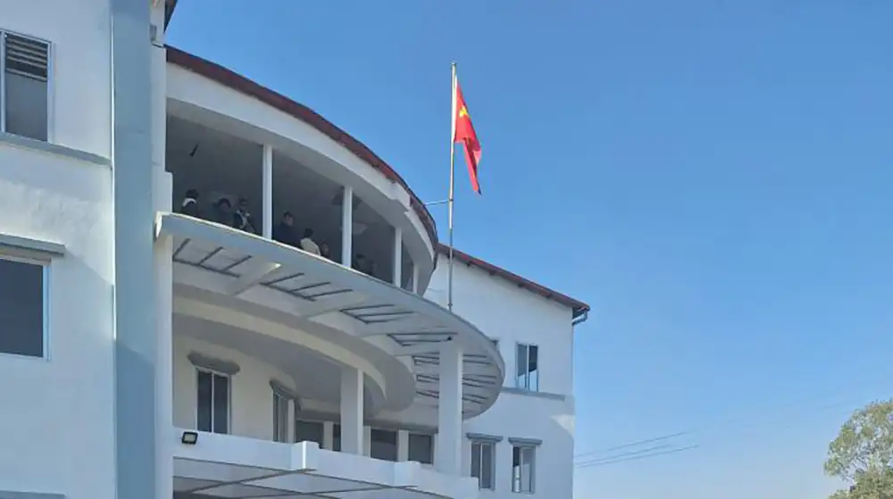 काठमाडौँबाट चुनावी अभियान सुरु गर्दै एमाले