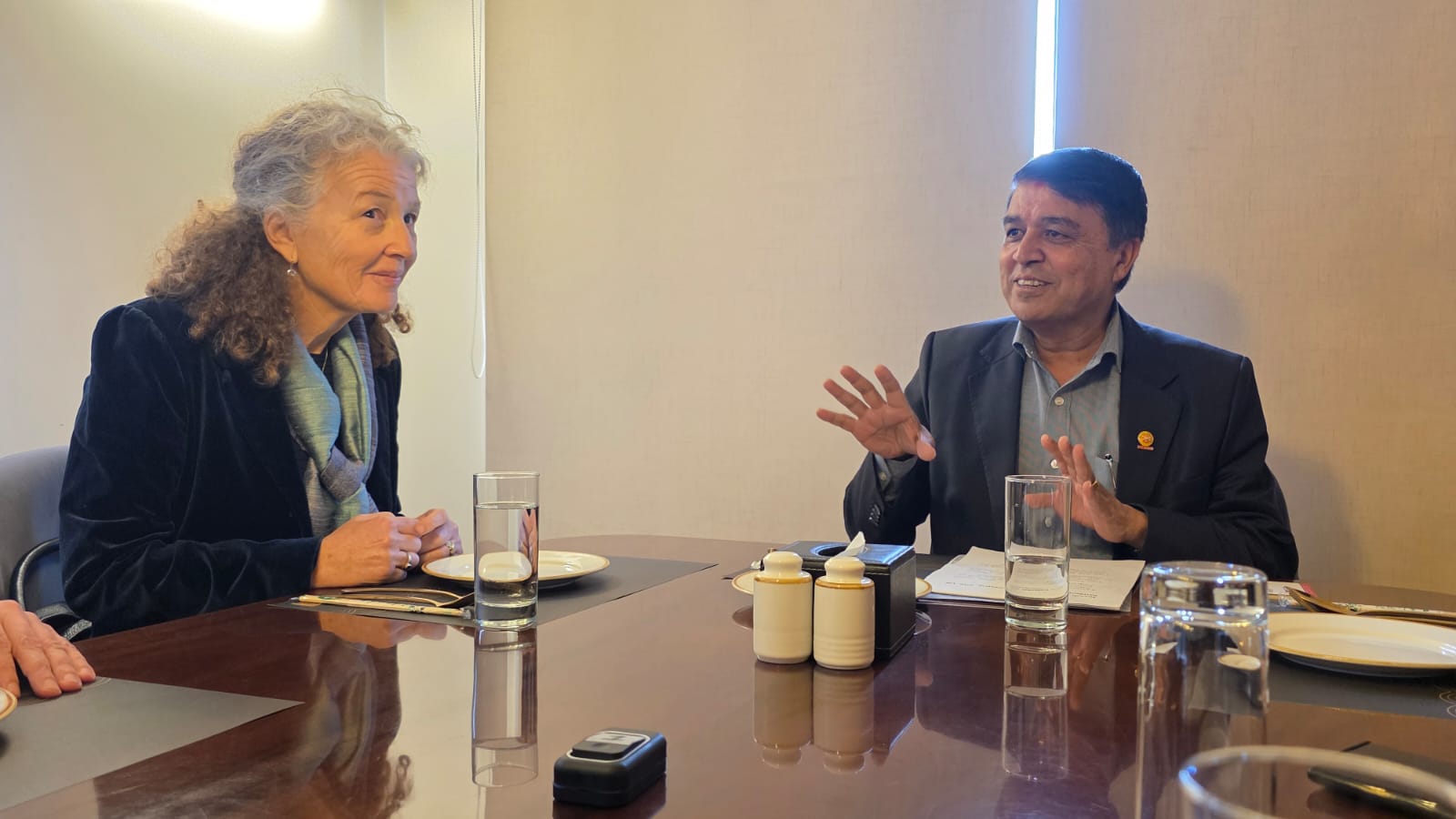 महासंघका अध्यक्ष ढकाल र राष्ट्रसंघकी आवासीय संयोजक बीच भेटवार्ता