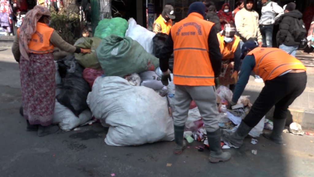 पोखरा महानगरको बजारक्षेत्रबाट संकलन हुने फोहोर व्यवस्थापनमा समस्या