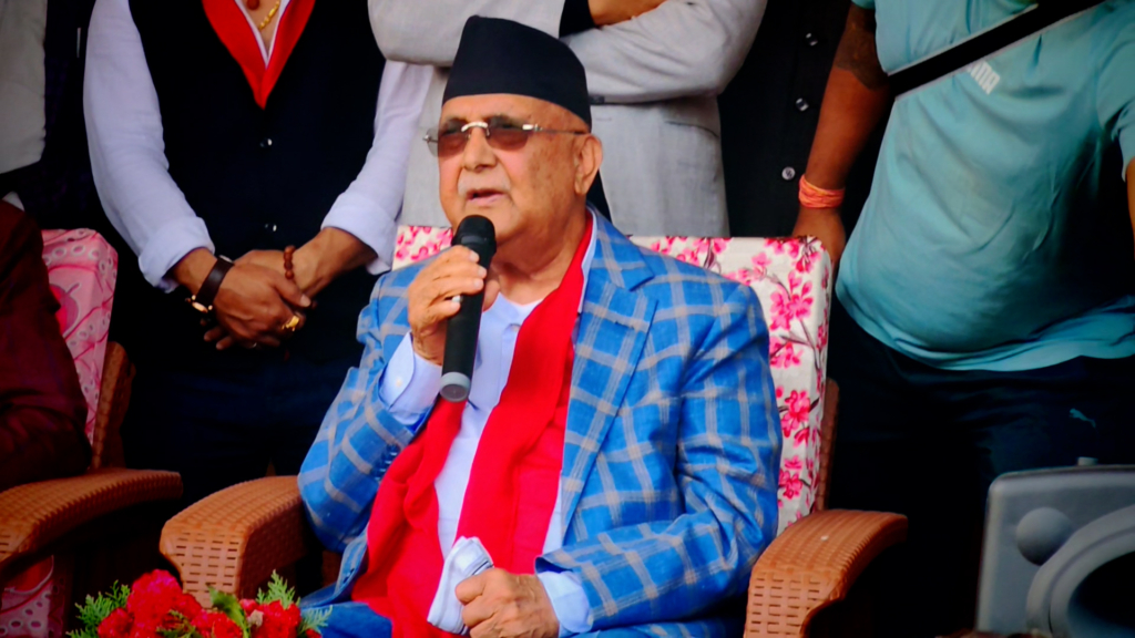 अपराधीक तत्वहरुले आफुमाथि बिभिन्न आरोप लगाउने गरेको केपी ओलीको तर्क