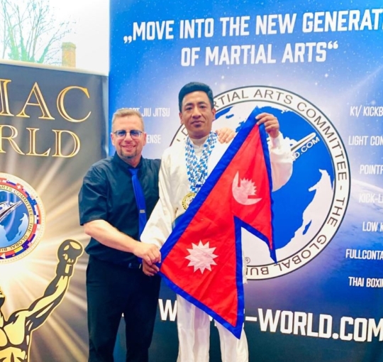 सुजन कक्षपतिलाई दोहोरो स्वर्ण