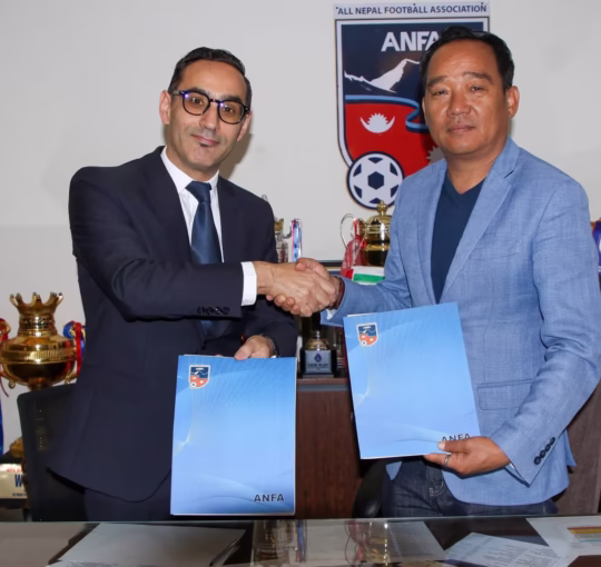 राष्ट्रिय पुरुष फुटबल टोलीको मुख्य प्रशिक्षकमा गुग्लिएल्मो एरेना नियुक्त