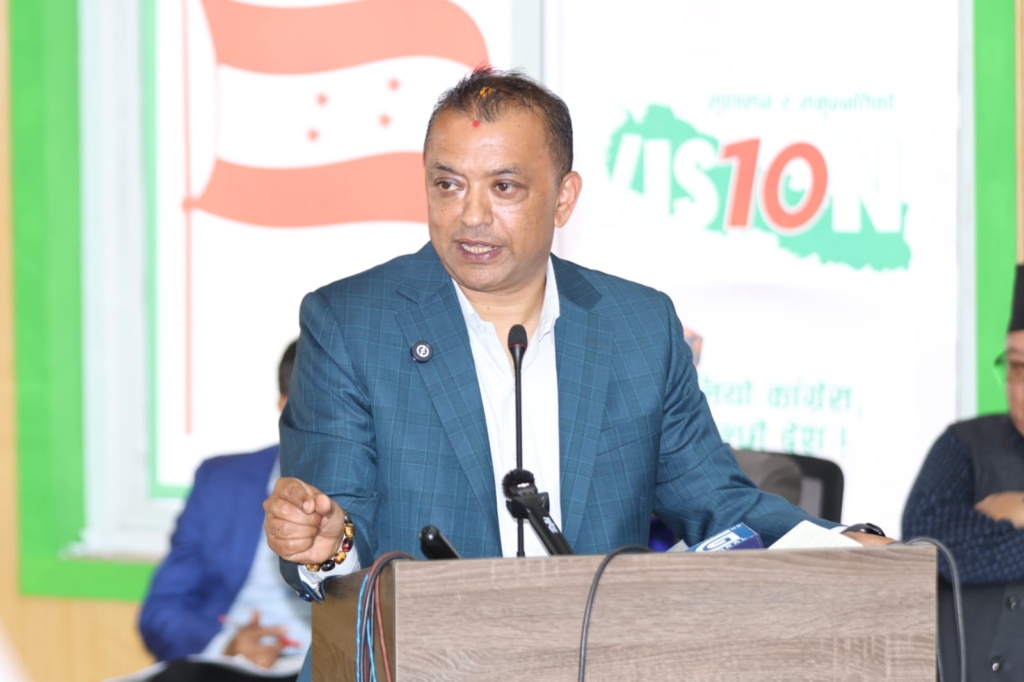 भदौ २४ देखि २६ गतेसम्म महाधिवेशन गर्ने सभापति थापाको प्रस्ताव