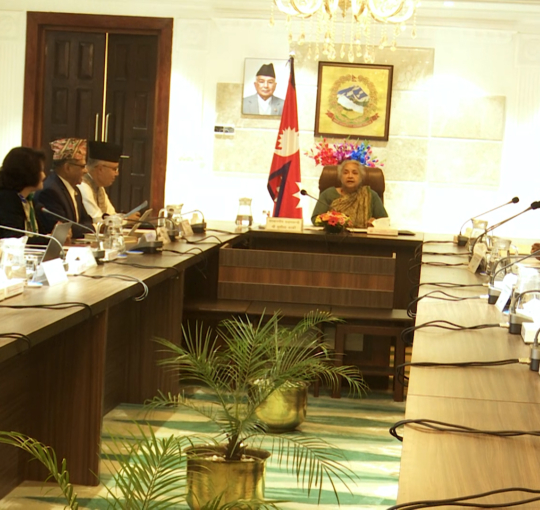 जाँचबुझ आयोगको प्रतिवेदन अध्ययन गर्ने गरि ग्रहण गर्ने सरकारको निर्णय