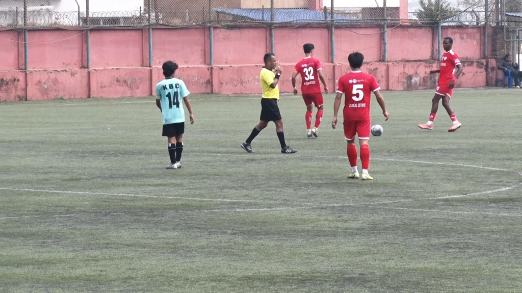 एन्फा राष्ट्रिय लिगमा चर्च ब्वाइजद्वारा काँक्रेबिहार पराजित