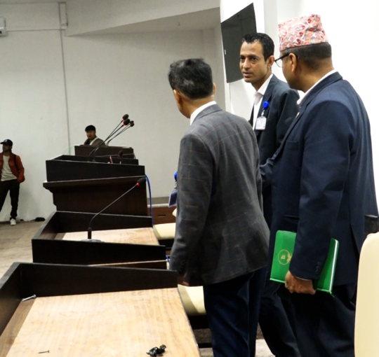 प्रतिनिधिसभा सदस्यहरुको सपथ र सभाका प्रारम्भीक बैठकका लागि संसद सचिवालयको तयारी कस्तो छ ? 4 news 2.00 28 14 12.Still290