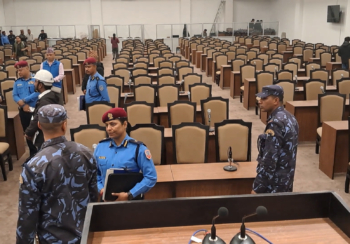 सपथका लागि नयाँ संसद् भवनको बहुउद्देश्यीय हल व्यवस्थापनको कार्य अन्तिम चरणमा