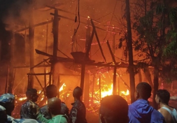 उदयपुरको बेल्टारमा भीषण आगलागी, दुई जनाको शव फेला