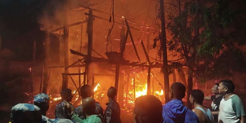 उदयपुरको बेल्टारमा भीषण आगलागी, दुई जनाको शव फेला