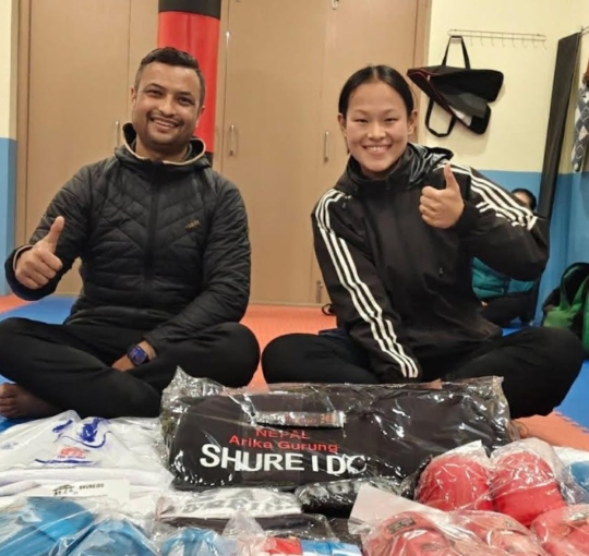 एरिका गुरुङलाई सुराई दो को प्रायोजन