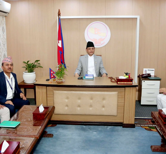 नवनिर्वाचित सभामुख डोलप्रसाद अर्यालद्वारा पदबहाली