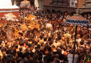 भक्तपुरमा मनाइयो सिन्दूर जात्रा
