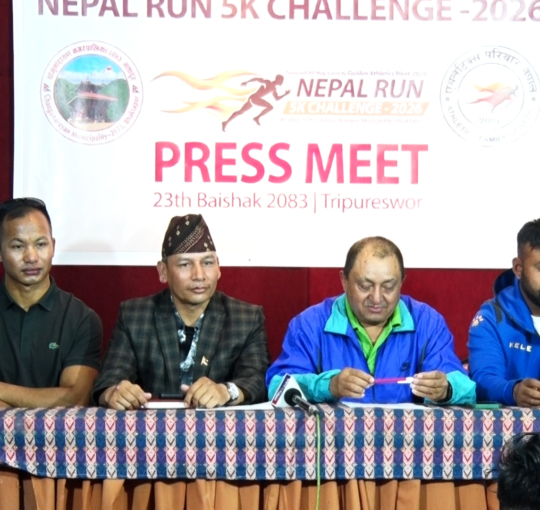 नेपाल ५ के रन च्यालेन्ज शनिबार