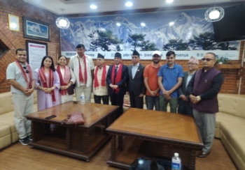 प्रचण्ड एसियाली संवादमा सहभागी हुन श्रीलंका प्रस्थान