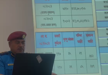 मकवानपुर प्रहरीको प्रगति विवरण सार्वजनिक