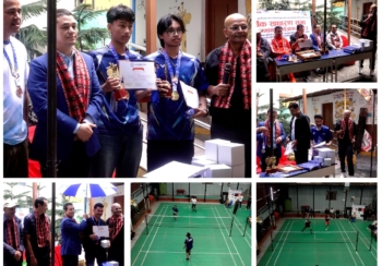 देवीनगर क्लवले आयोजना गरेको आन्तरिक व्याडमिन्टन प्रतियोगीता सम्पन्न